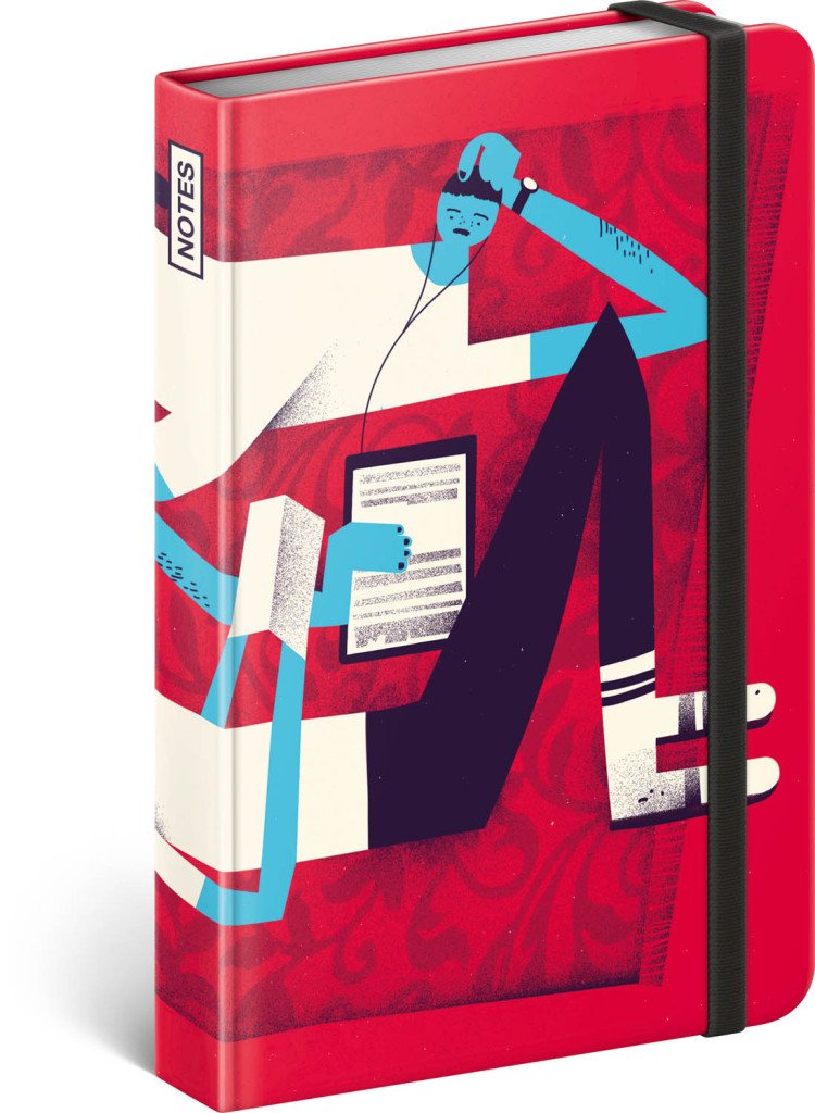 Notes Dominik Miklušák linkovaný 11 × 16 cm