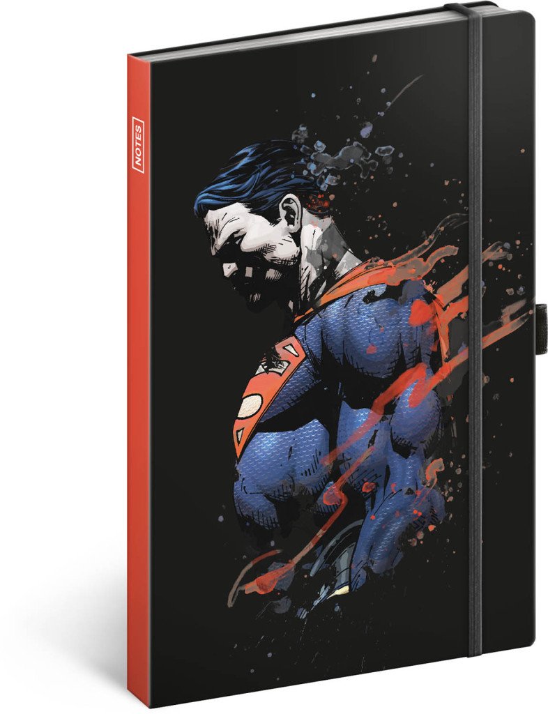 Notes Superman linkovaný 13 × 21 cm