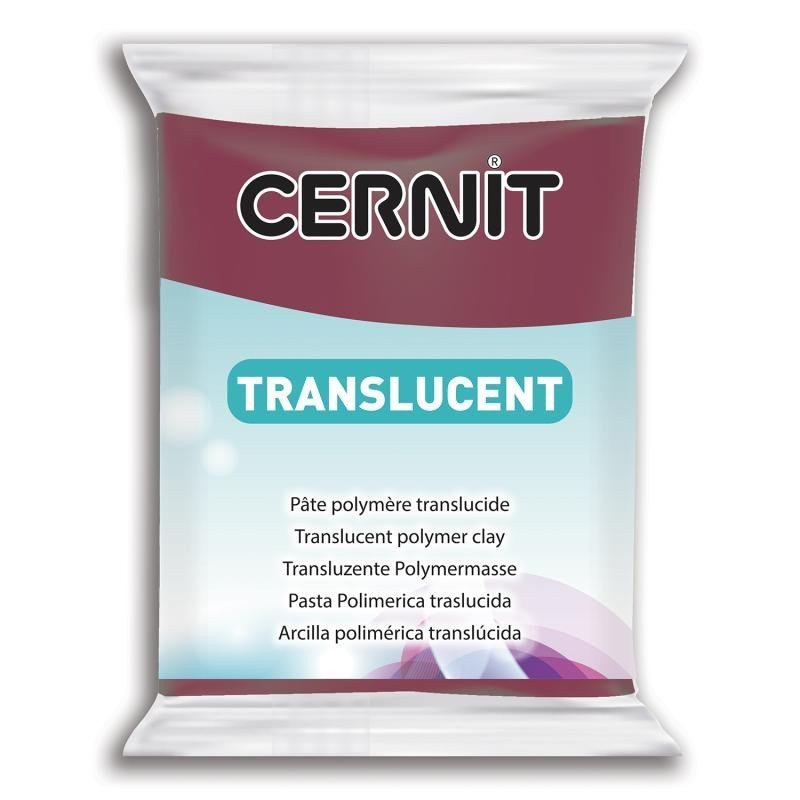 CERNIT TRANSLUCENT 56g bordó