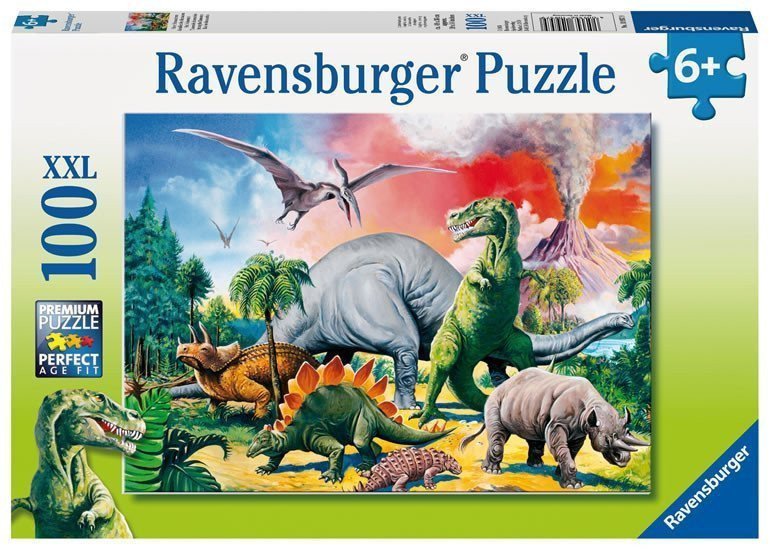 Puzzle Mezi dinosaury100 dílků