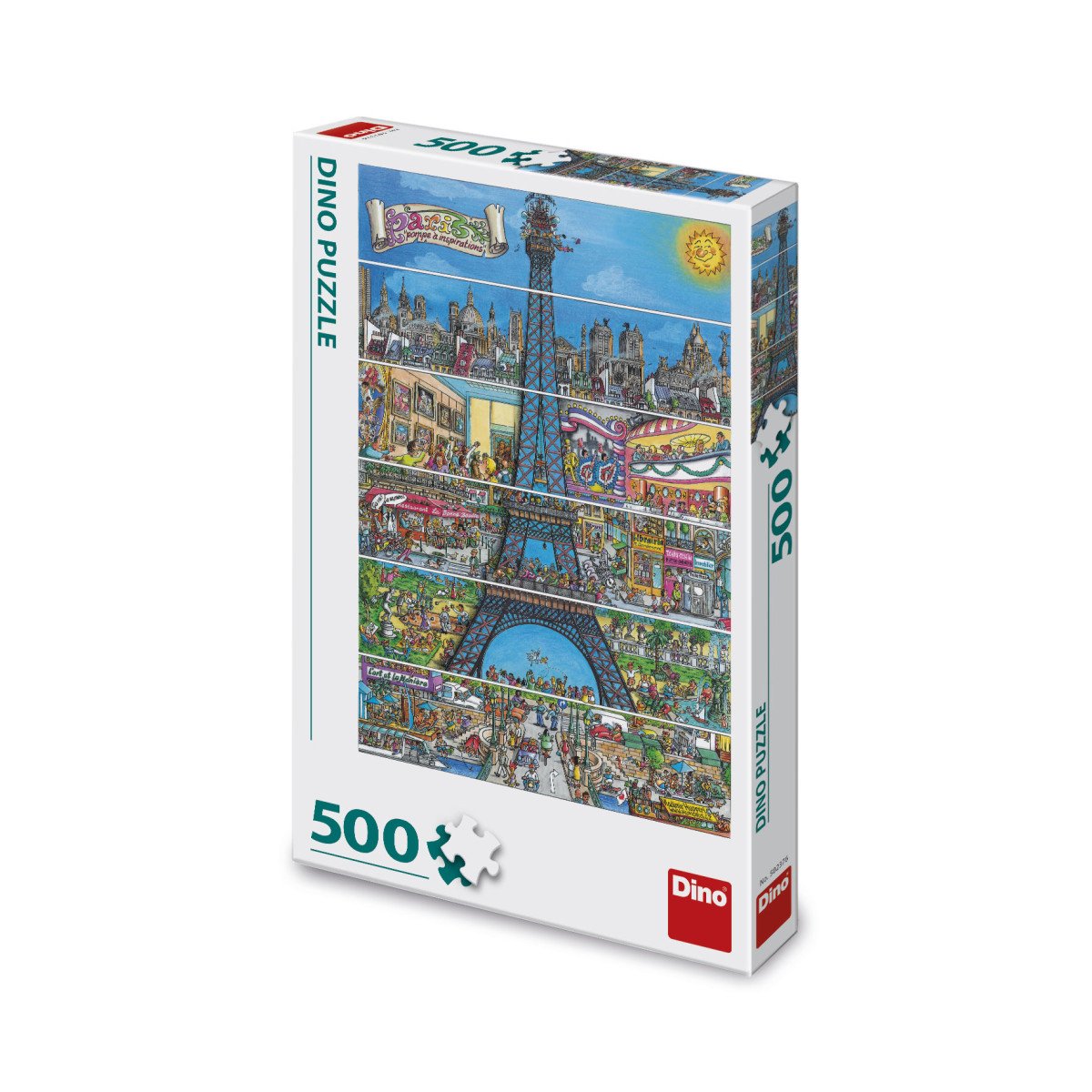 Puzzle Eiffelova věž 500 dílků