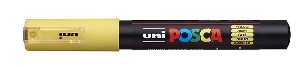 POSCA akrylový popisovač - žlutý 07 - 1mm