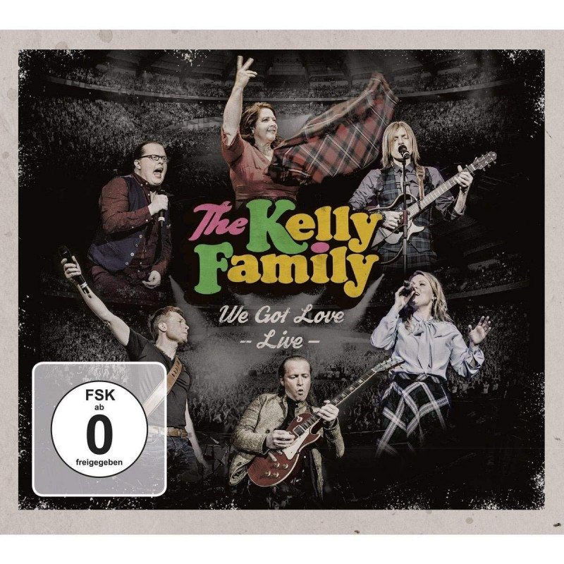 Kelly Family We Got Love Live - CD