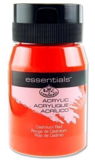 Royal & Langnickel Akrylová barva 500ml CADMIUM RED