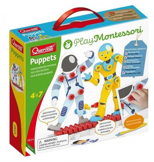 Puppets nuts bolts puppets - postavičky se šroubky a matičkami