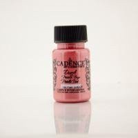 Metalická akrylová barva Cadence Dora Metalic - malinová 50 ml