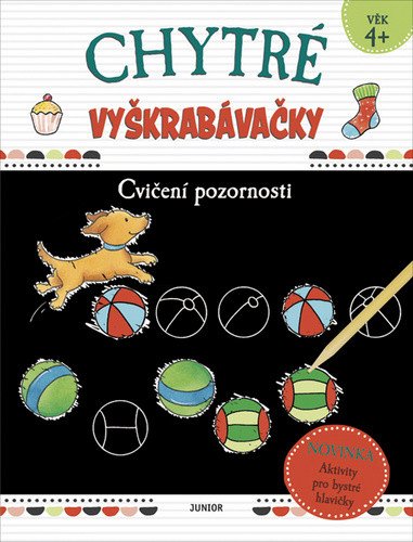 Chytré vyškrabávačky - Cvičení pozornosti – group of authors