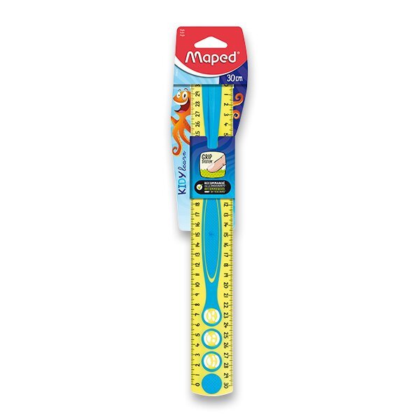 Maped - Pravítko KidyGrip 30 cm - mix barev