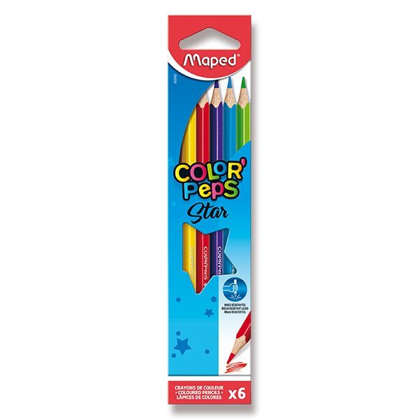 Maped - Pastelky trojhranné Color Peps 6 ks