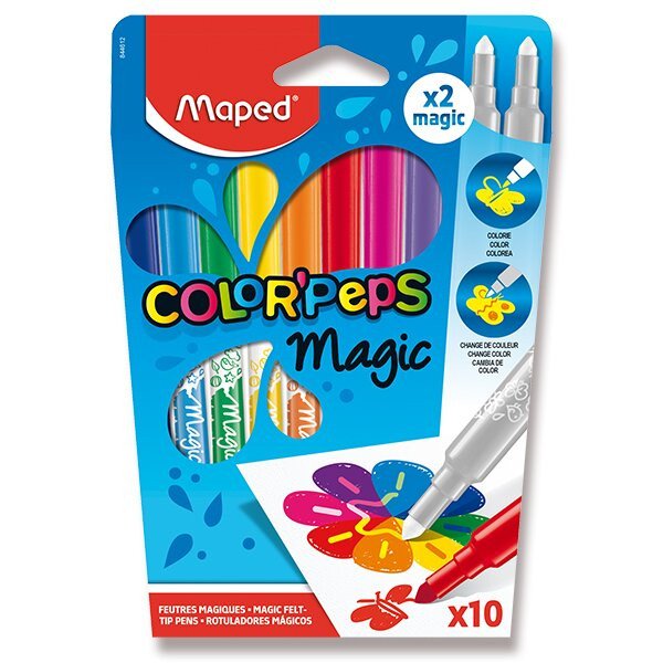 Maped - Fixy ColorPeps Magic 8 2 ks