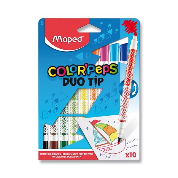 Maped - Fixy Color´ Peps Duo Tip 10 ks