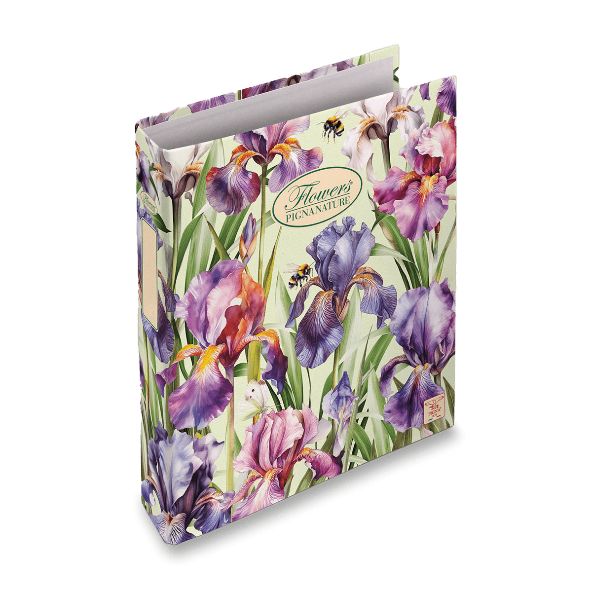 4kroužkový pořadač Pigna Nature Flowers A5 35 mm mix motivů