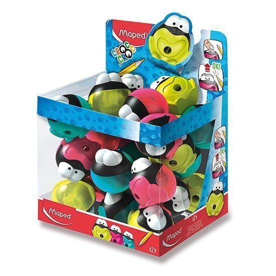 Ořezávátko Maped Croc Croc signal 1 otvor mix barev