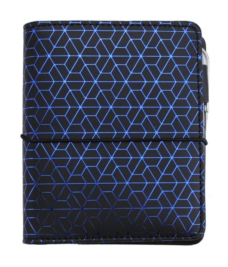 Diář Geometrické tvary kroužkový S s vyměnitelným kalendáriem