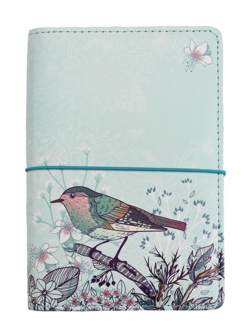 Diář Ptáček na větvičce kroužkový M s vyměnitelným kalendáriem