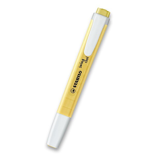 Zvýrazňovač STABILO swing cool žlutý pastelově