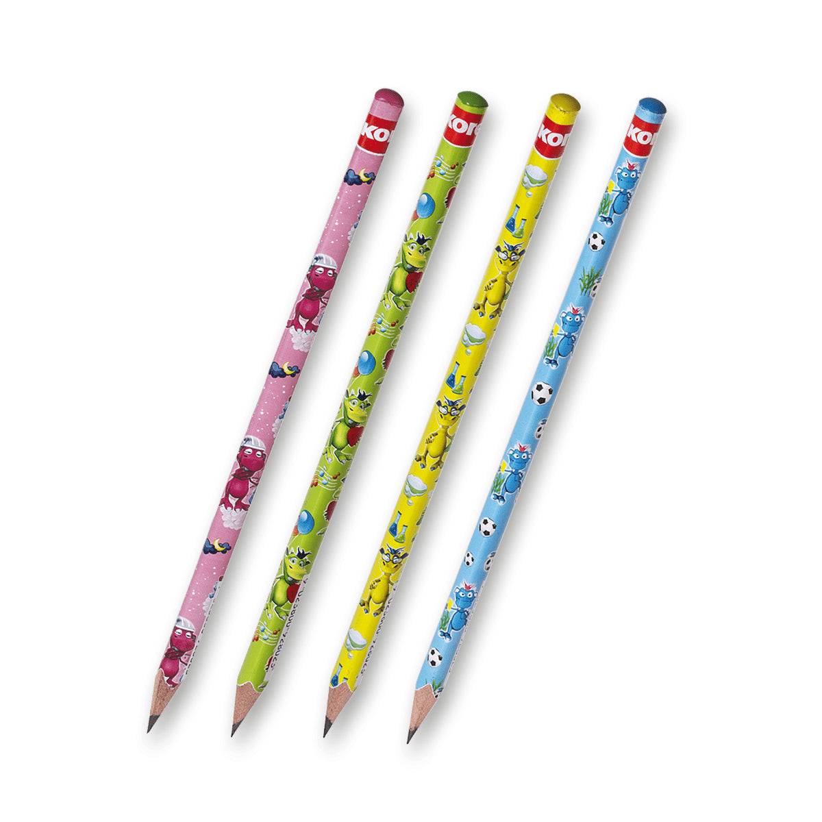 Tužka Kores Grafitos tvrdost HB číslo 2 mix barev