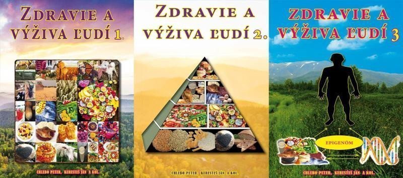Potravinové zdroje výživa a zdravie ľudí 1-3 diel Komplet – Chlebo Peter