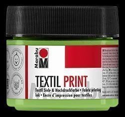 Marabu textilní barva na sítotisk a linoryt/zelená 100 ml