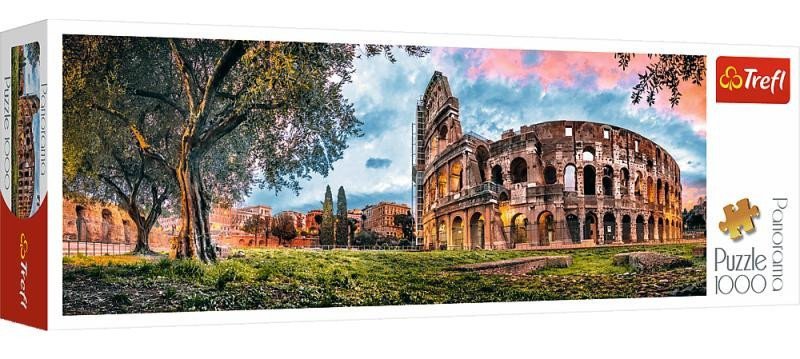 Trefl Puzzle Koloseum za úsvitu 1000 dílků Panoramatické