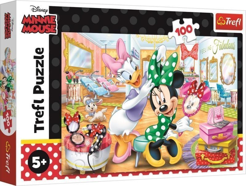 Trefl Puzzle Minnie a Daisy 100 dílků