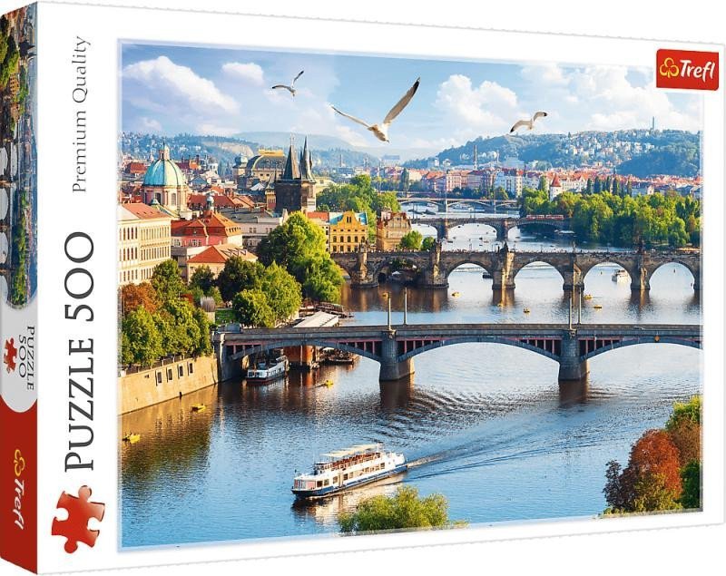 Trefl Puzzle Pražské mosty Česká republika 500 dílků