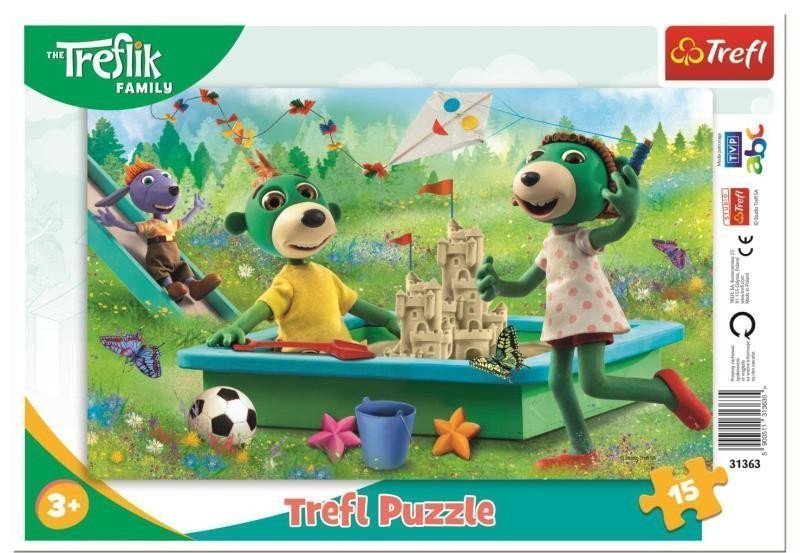 Trefl Puzzle Treflíci 15 dílků