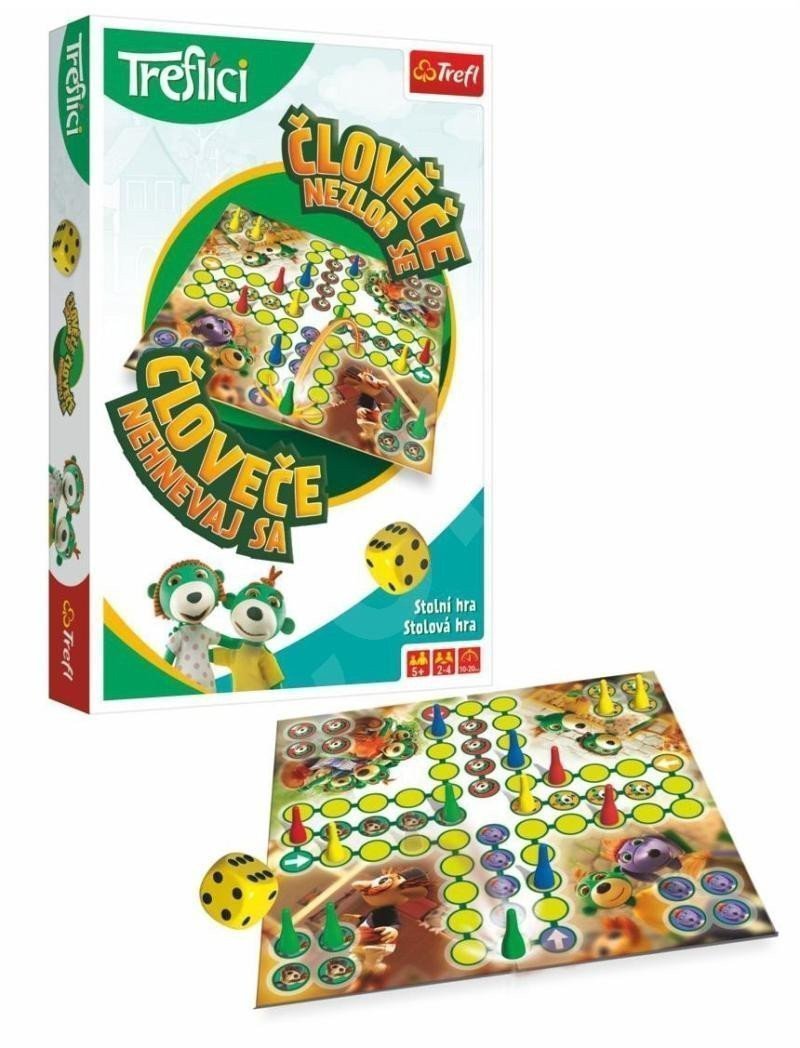 Hra Člověče nezlob se s Rodinou Trefliků