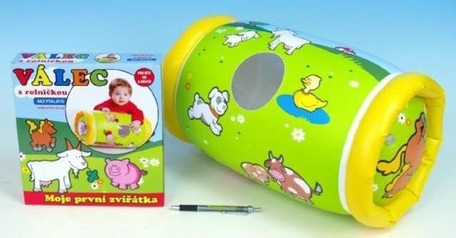 Moje první zvířátka - Válec s rolničkou nafukovací