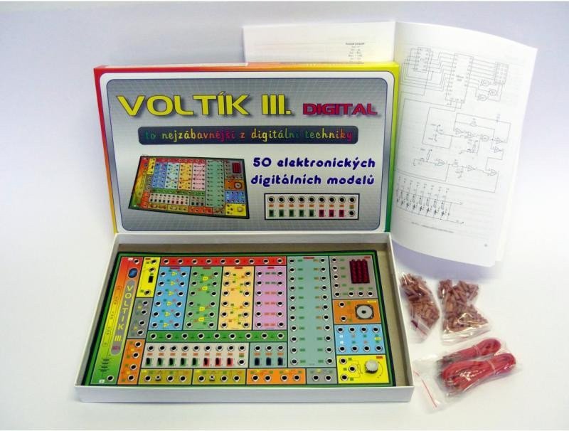 Voltík III - společenská hra na baterie v krabici