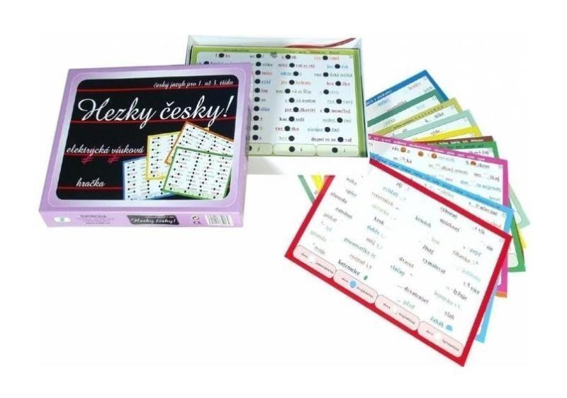 Hezky česky - společenská hra na baterie v krabici