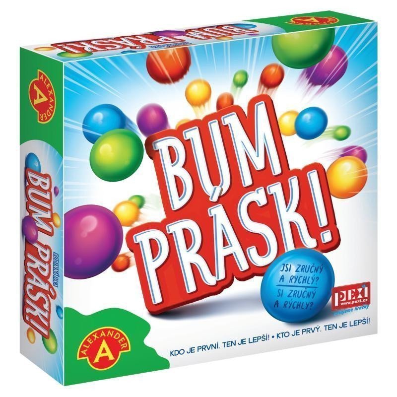 BUM PRÁSK - rodinná společenská hra