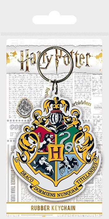 Klíčenka gumová Harry Potter - Bradavický erb