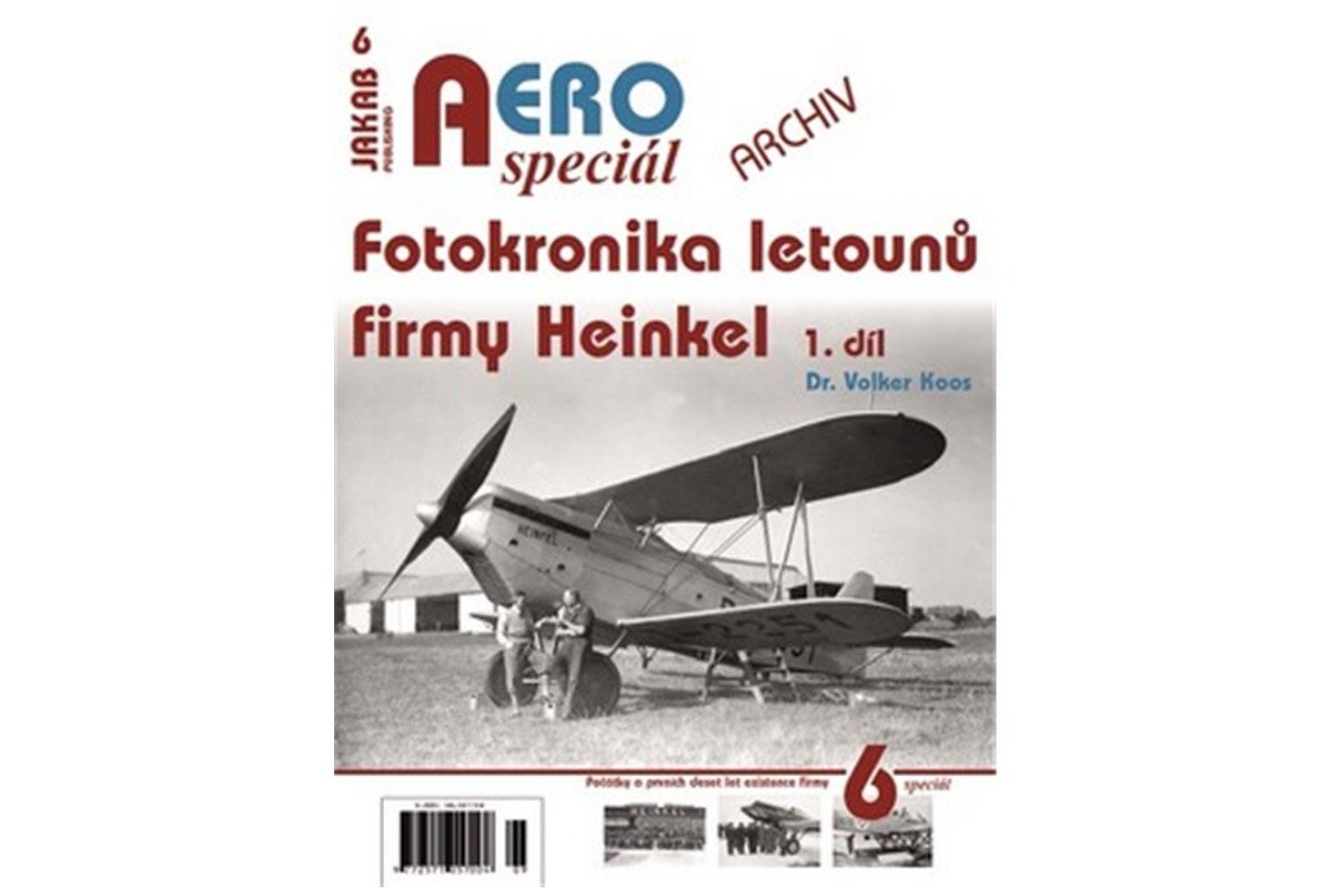 AEROspeciál 6 - Fotokronika letounů firmy Heinkel 1 díl – Koos Volker