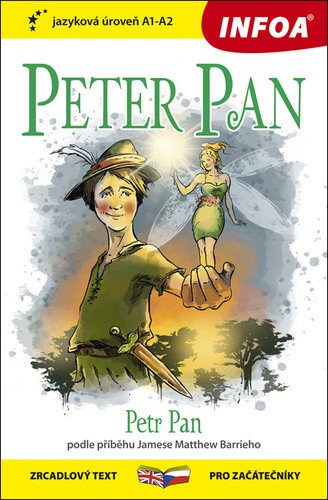 Peter Pan - Zrcadlová četba (A2-B1) – Barrie James Matthew (2021)