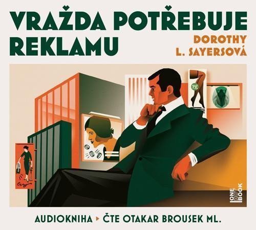 Vražda potřebuje reklamu - 2 CDmp3 Čte Otakar Brousek ml
