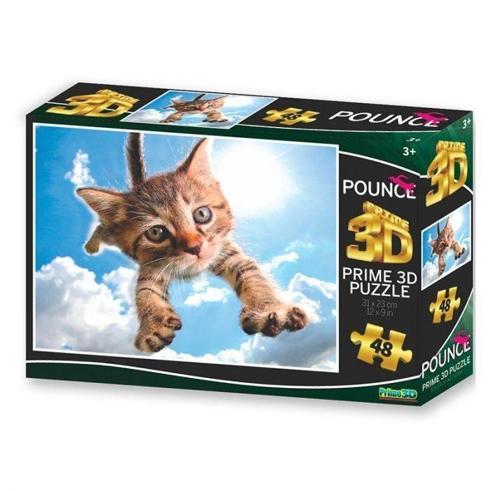 Puzzle 3D - Jiskra 48 dílků