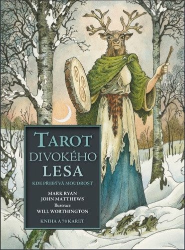 Tarot divokého lesa kde přebývá moudrost - Kniha 78 karet – Ryan Mark Matthews John