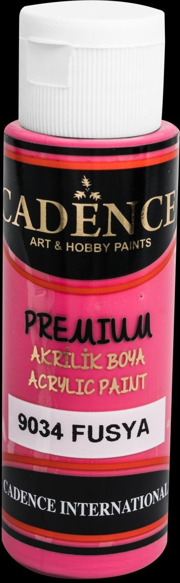 Akrylová barva Cadence Premium - fuchsiová 70 ml