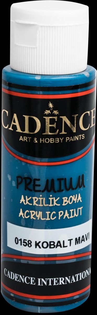 Akrylová barva Cadence Premium - modrá 70 ml