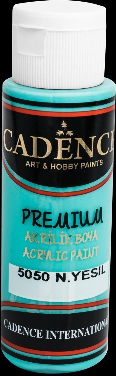 Akrylová barva Cadence Premium - tyrkysová světlá 70 ml