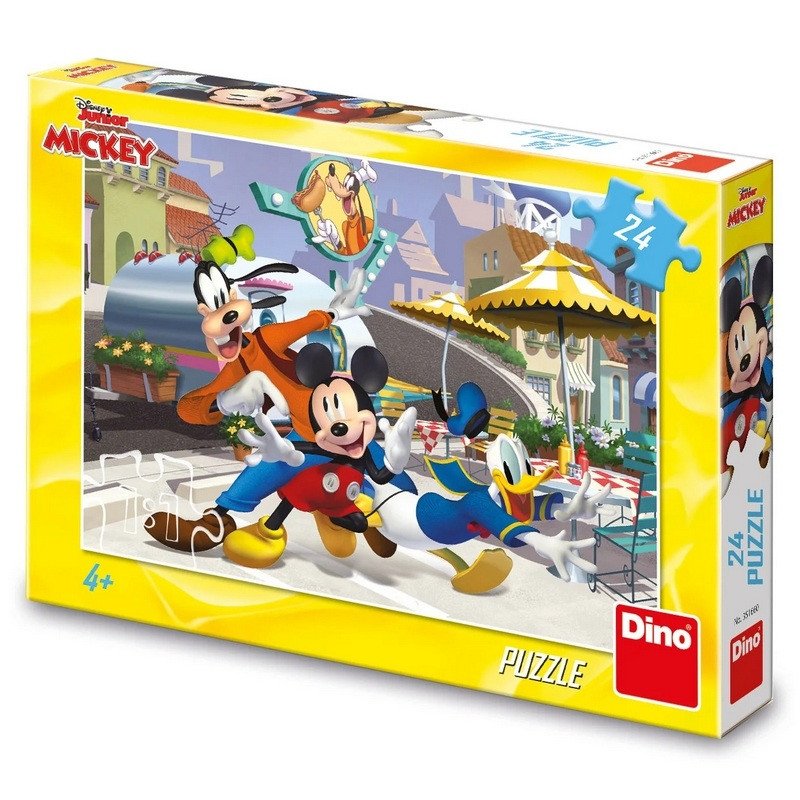 Puzzle Mickey a přátelé 24 dílků