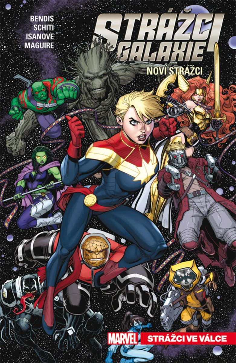 Strážci galaxie Noví Strážci 3 - Strážci ve válce – Bendis Brian Michael