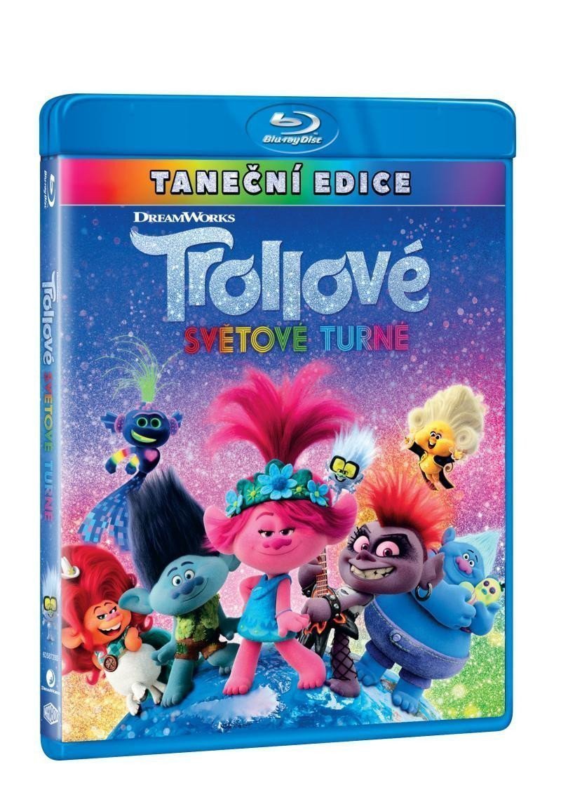 Trollové Světové turné Blu-ray