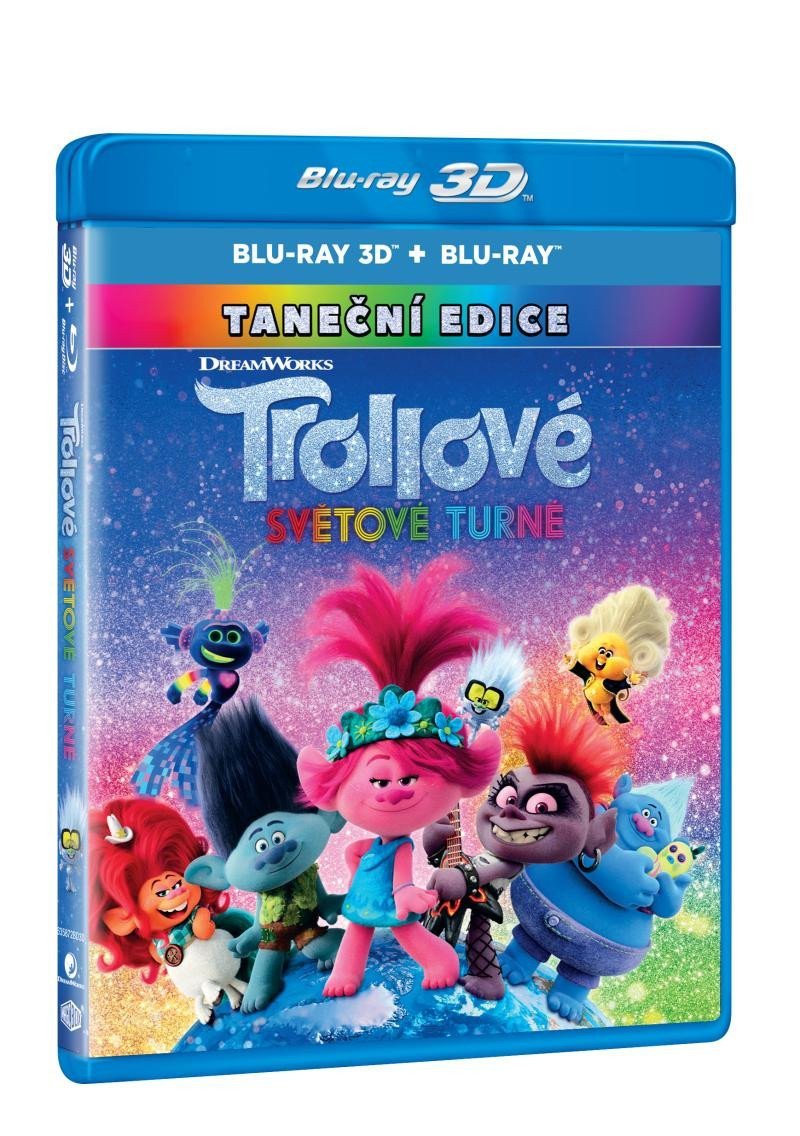 Trollové Světové turné 2 Blu-ray 3D2D