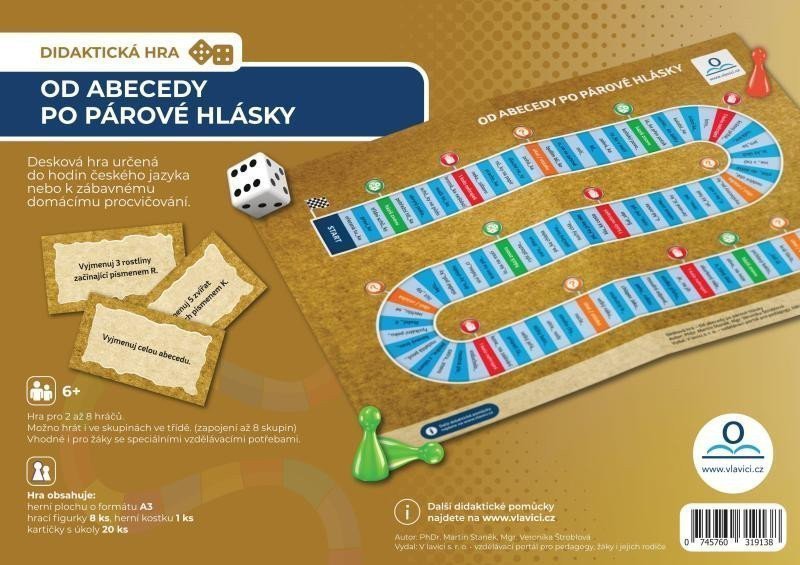 Od abecedy po párové hlásky Desková didaktická hra