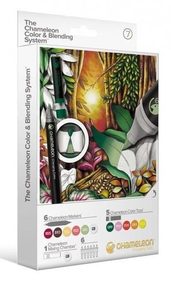 Set Chameleon Color Blending System 07 Přírodní tóny