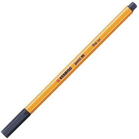 Popisovač STABILO point liner 88 šedý tmavě