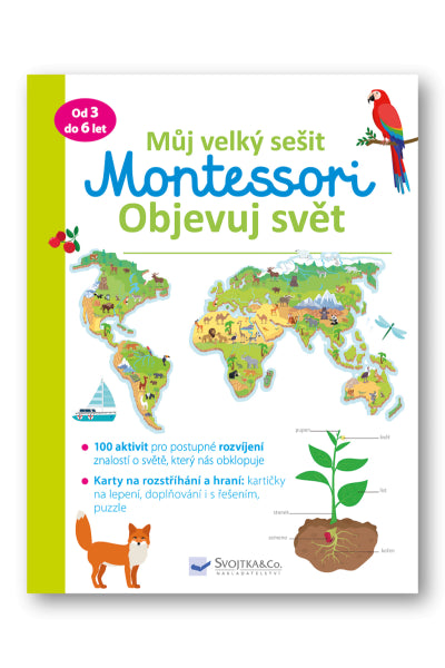 Můj velký sešit Montessori - Objevuj svět – Guyot Christelle (2021)