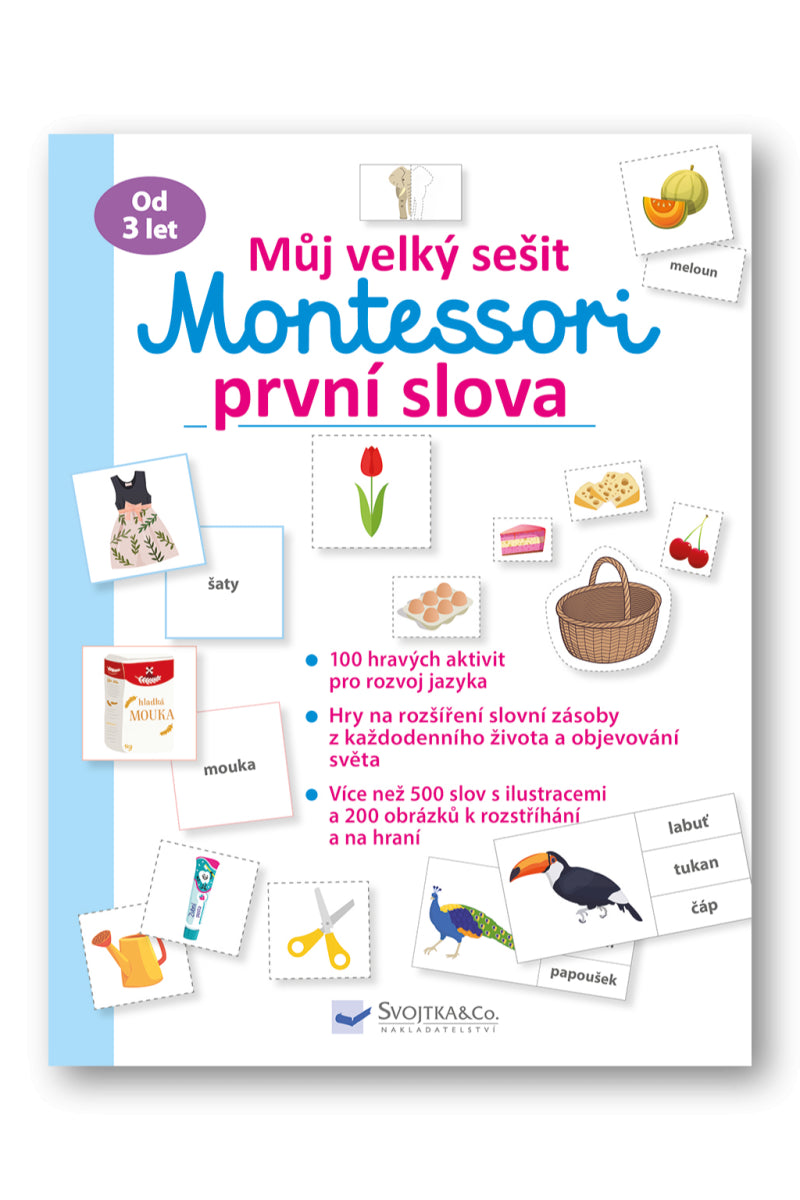 Můj velký sešit Montessori - První slova